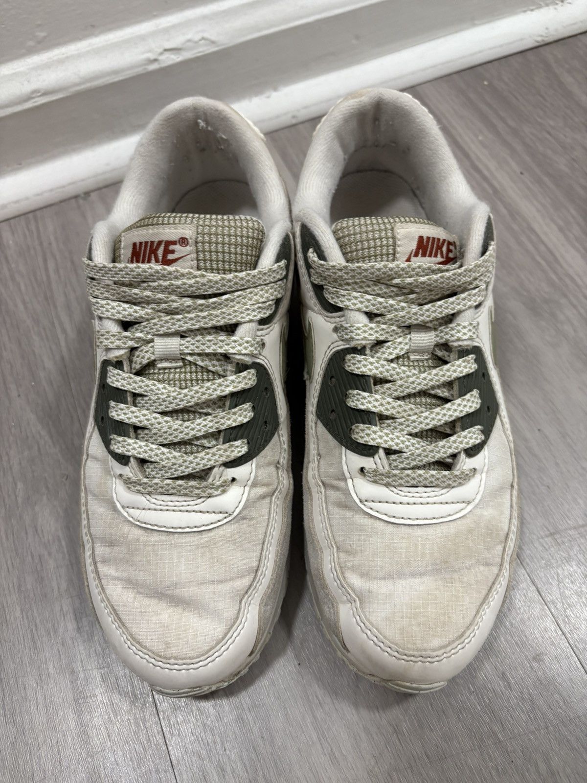 Nike Mens Size 7.5 - Nike Air Max 90 Phantom Neutral Olive Size US 7.5 / EU 40-41 - 4 Thumbnail