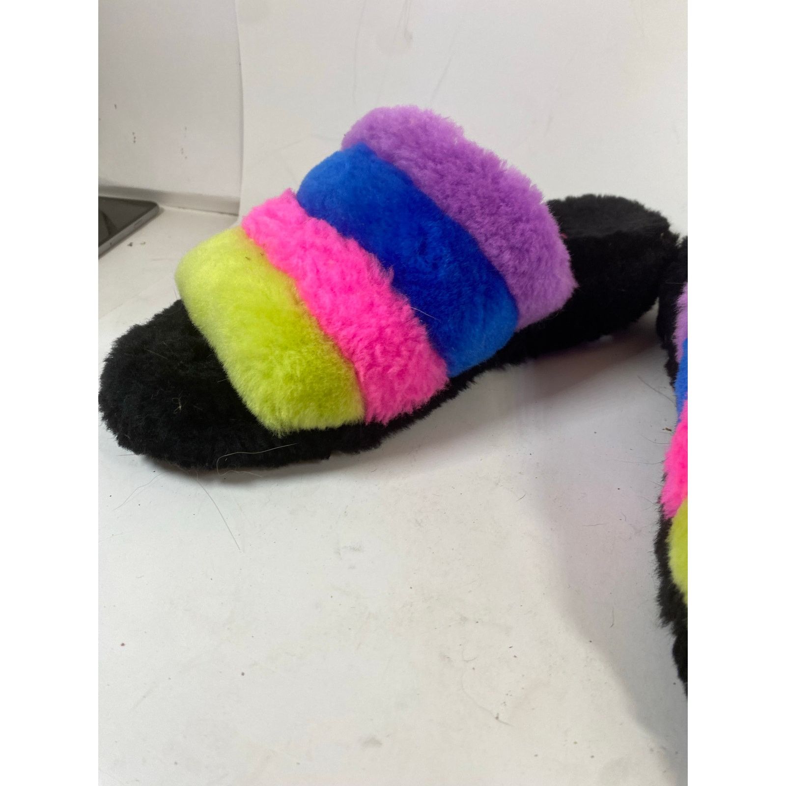 Ugg UGG Fluff Yeah Slides Multicolor 9W Size US 9 / IT 39 - 3 Thumbnail