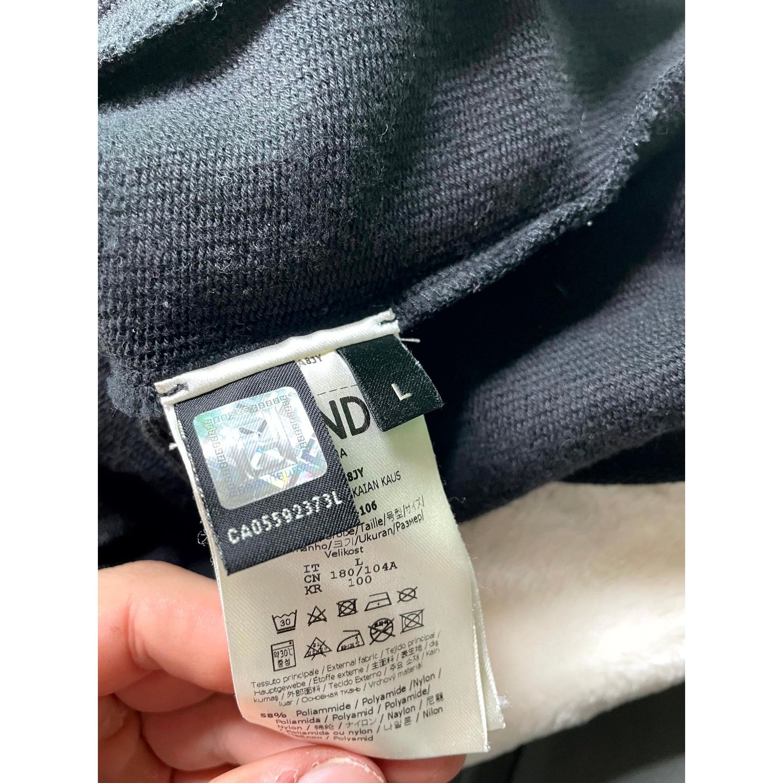 Fendi Fendi Logo Black & Neon Sweatsuit Size US 34 / EU 50 - 8 Thumbnail