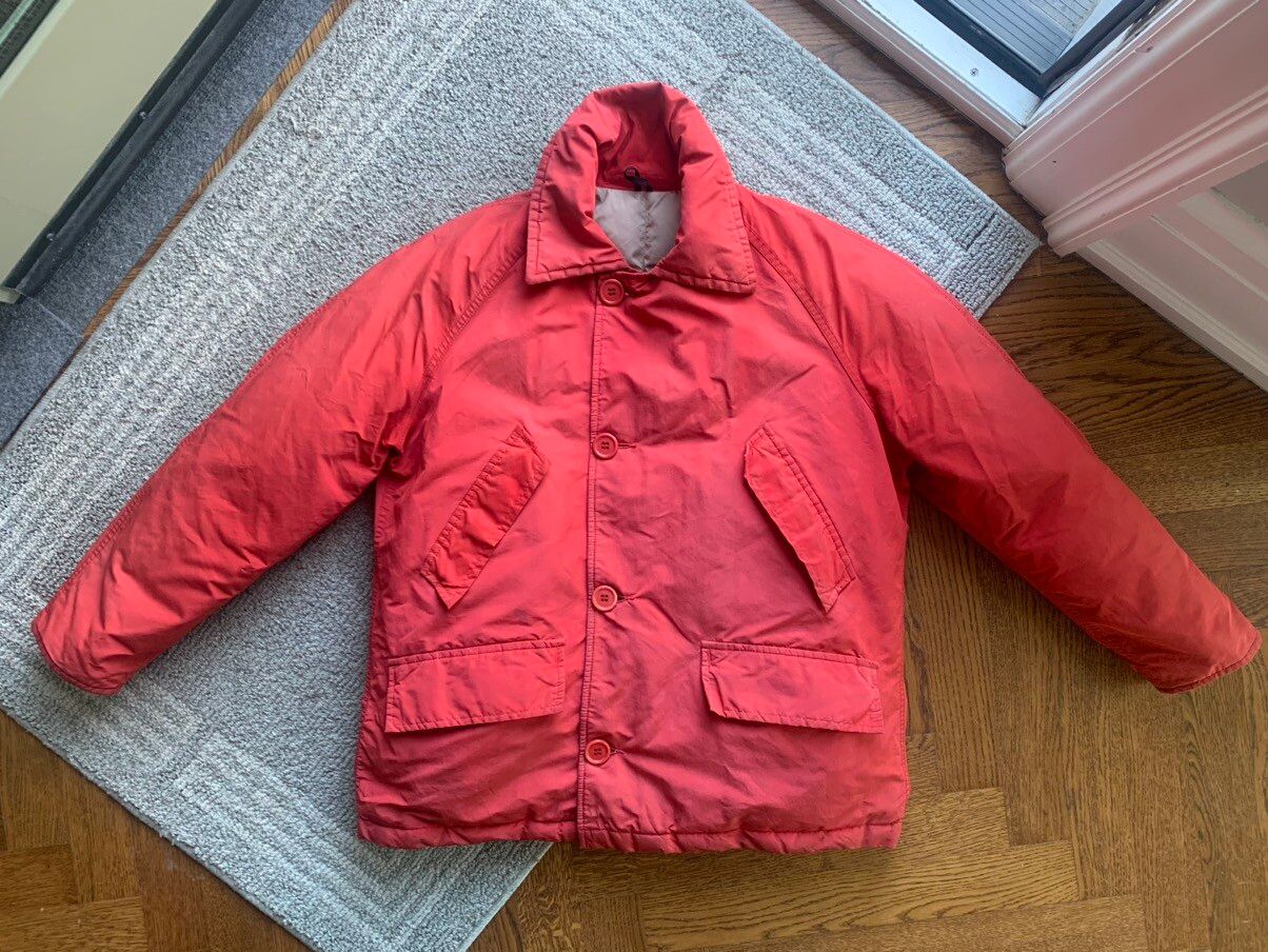 Vintage 70s Vintage Down Jacket Woolrich Teton Goose Work Crop