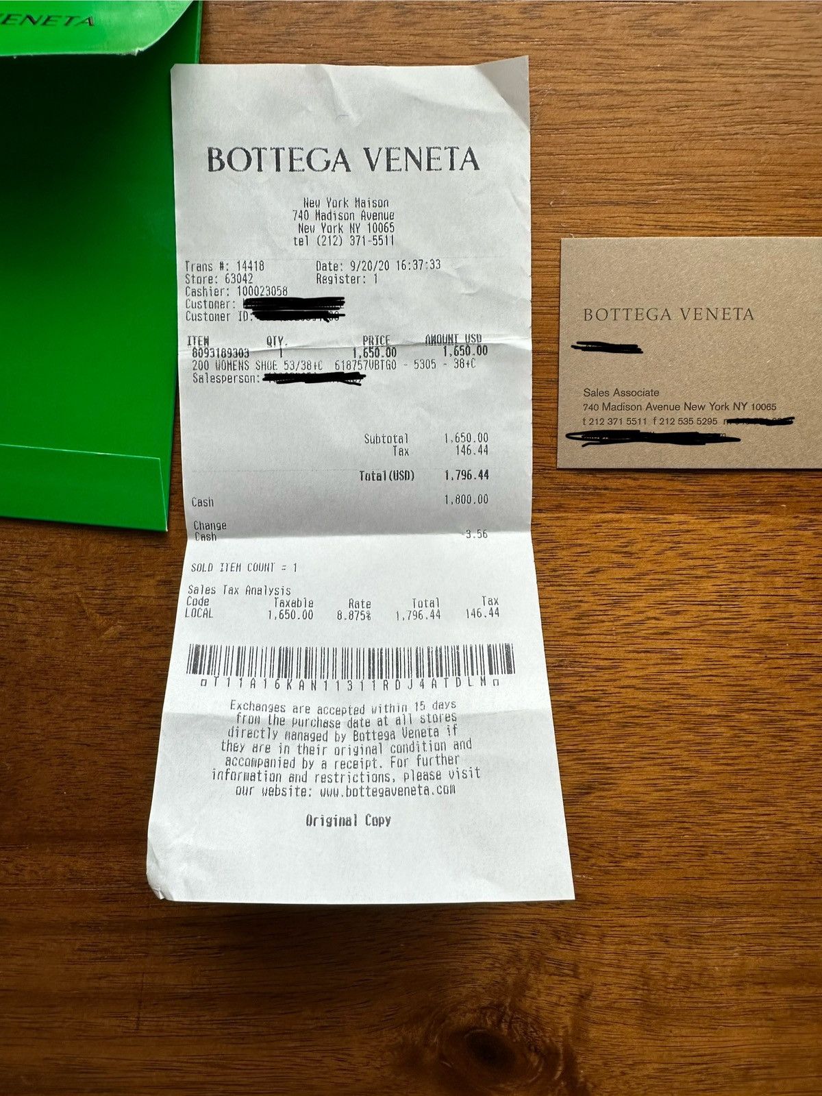 Bottega Veneta BOTTEGA VANETA The Curve Mule in Nappa Size US 8.5 / IT 38.5 - 6 Thumbnail