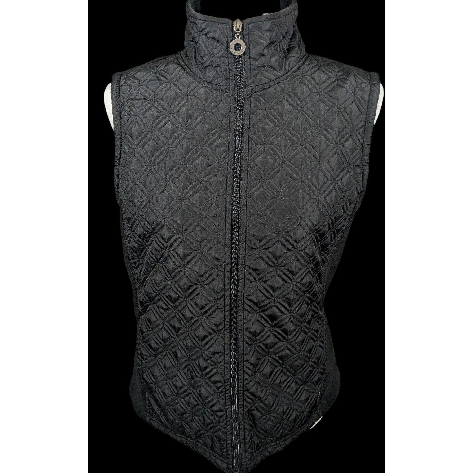 Other Preppy Chic Black Quilted Winter Vest by E-Studio Size M / US 6-8 / IT 42-44 - 1 Thumbnail