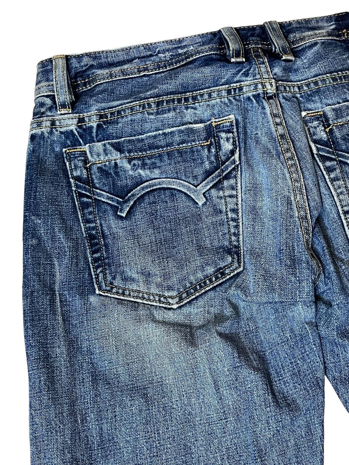 Cult Of Individuality SICK JAPANESE CULT OF INDIVIDUALITY SELVEDGE DISTRESS DENIM Size US 34 / EU 50 - 10 Thumbnail
