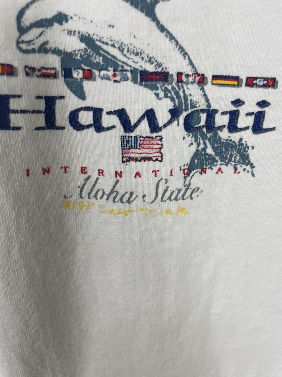 Vintage Vintage 90s Hawaii Tee Size US L / EU 52-54 / 3 - 3 Thumbnail