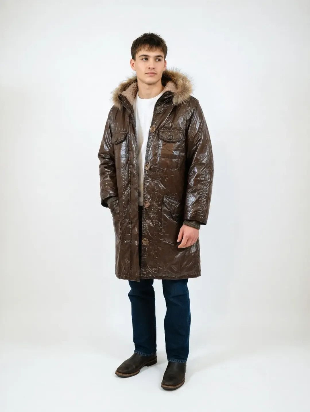 Von Dutch Von Dutch Winter Jacket Parka Size M / US 6-8 / IT 42-44 - 2 Thumbnail