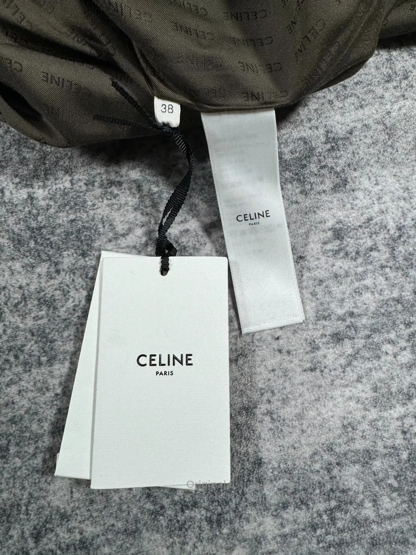Celine Celine Army Green Coat with Gold Buttons. Size M / US 6-8 / IT 42-44 - 5 Thumbnail