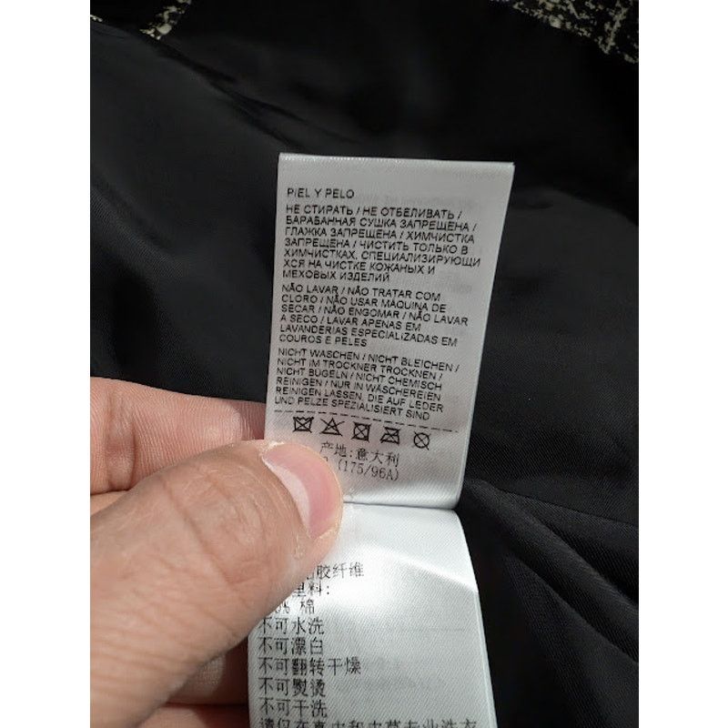Bottega Veneta o1rshd1 Doucle Prince Of Wales Coat in White/Fondant/Camel Size US M / EU 48-50 / 2 - 21 Thumbnail
