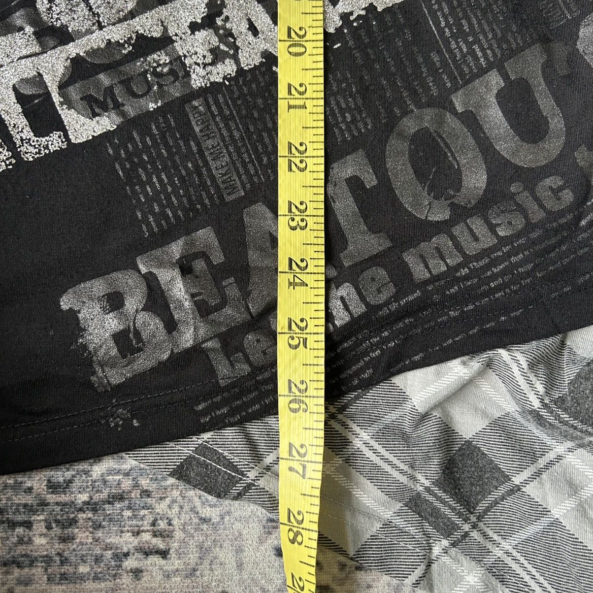 Japanese Brand Punk Dope.H Full Print Long Shirt Size US L / EU 52-54 / 3 - 13 Thumbnail