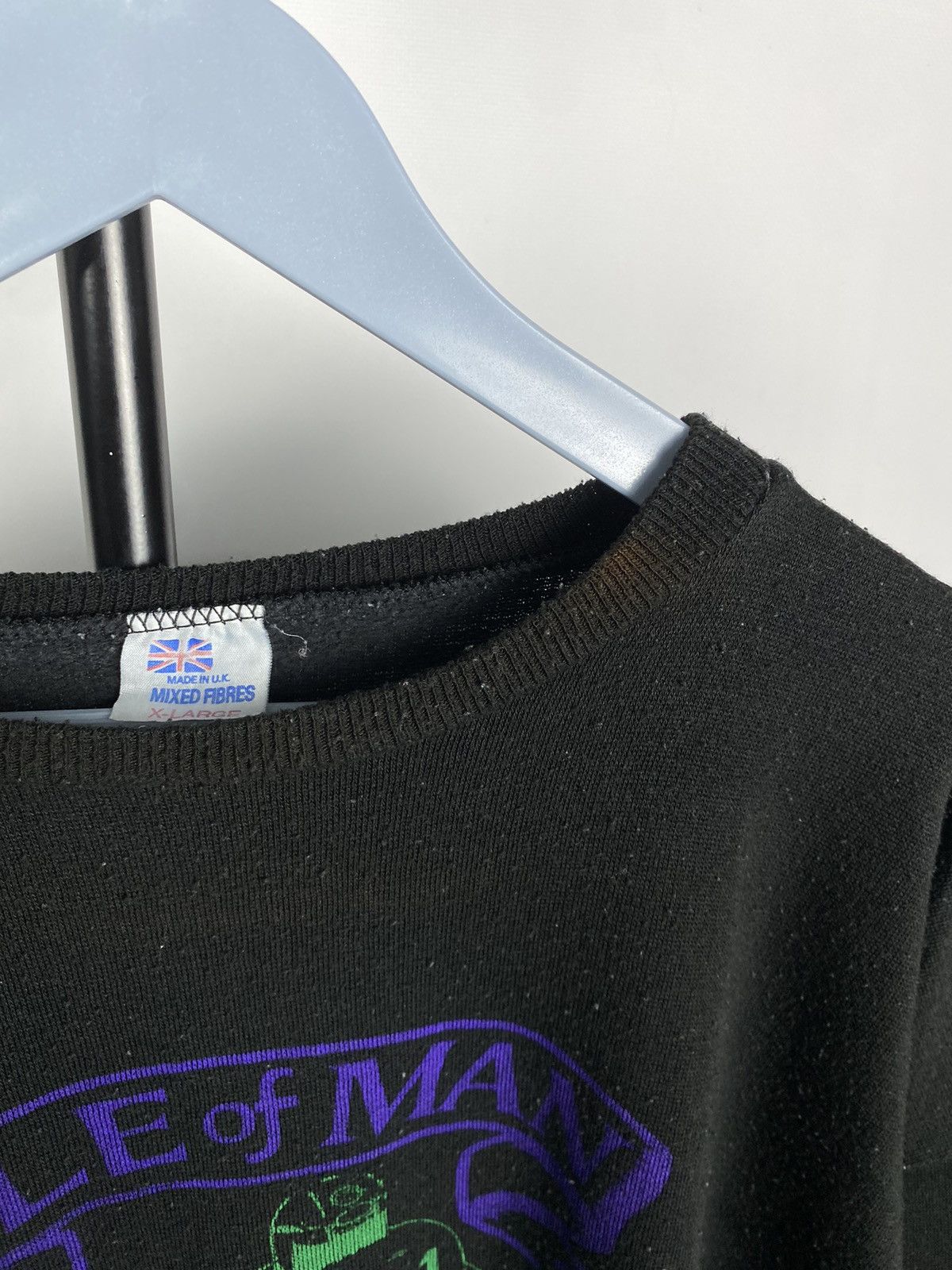 Vintage Vintage 90s Isle of Man TT Moto Racing Sweatshirt Size US L / EU 52-54 / 3 - 7 Thumbnail