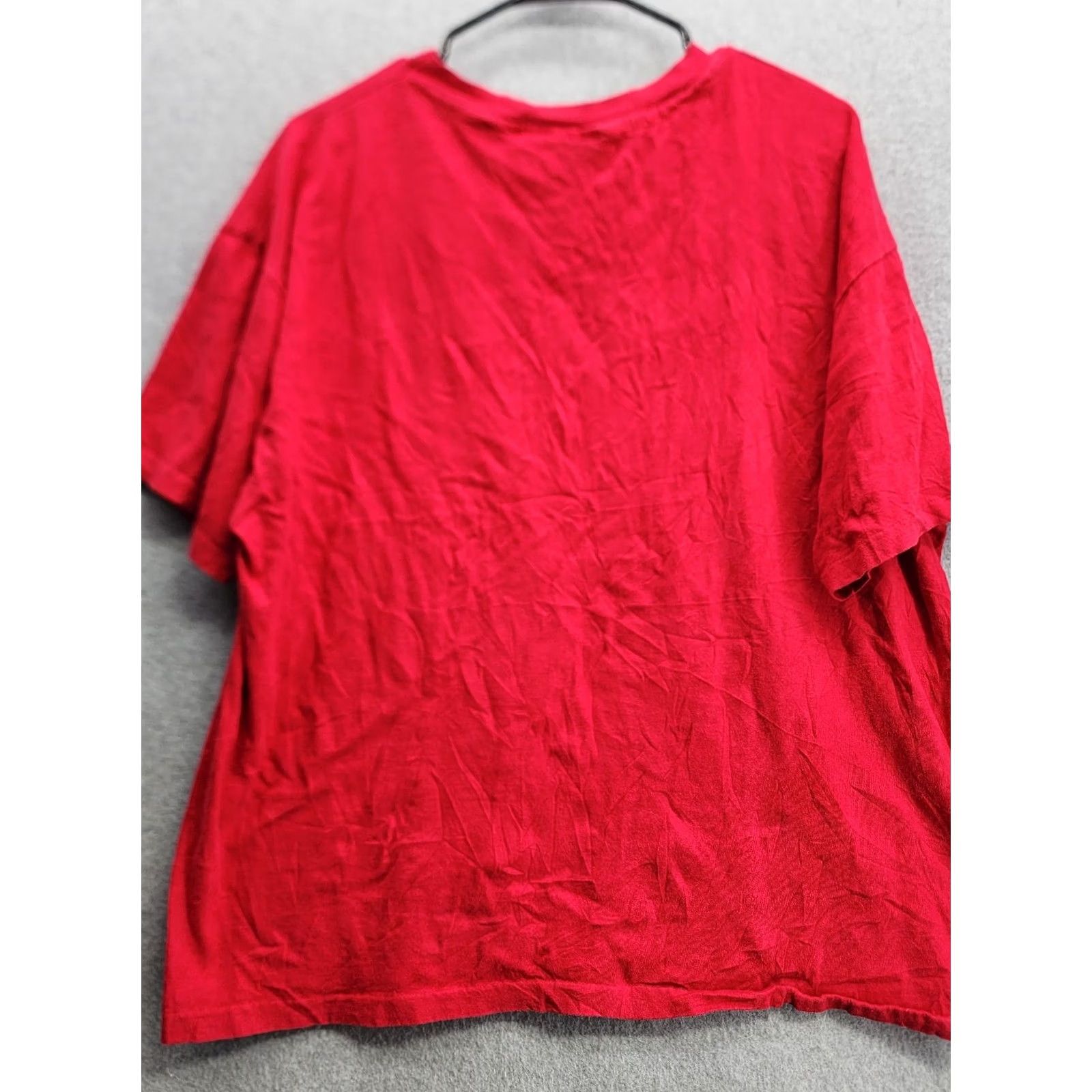 Hanes VINTAGE Hanes Her Way Red Shirt XL Womens USA Single Stitch Made In USA T-Shirt Stitch Blank Shirt Size XL / US 12-14 / IT 48-50 - 4 Thumbnail