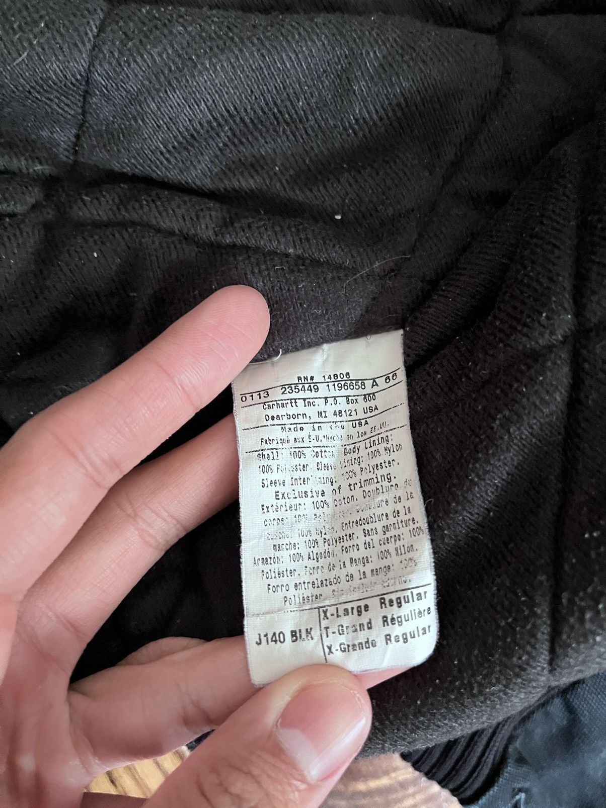 Carhartt × Carhartt Wip × Vintage Carhartt J140 jacket Size US XL / EU 56 / 4 - 5 Thumbnail