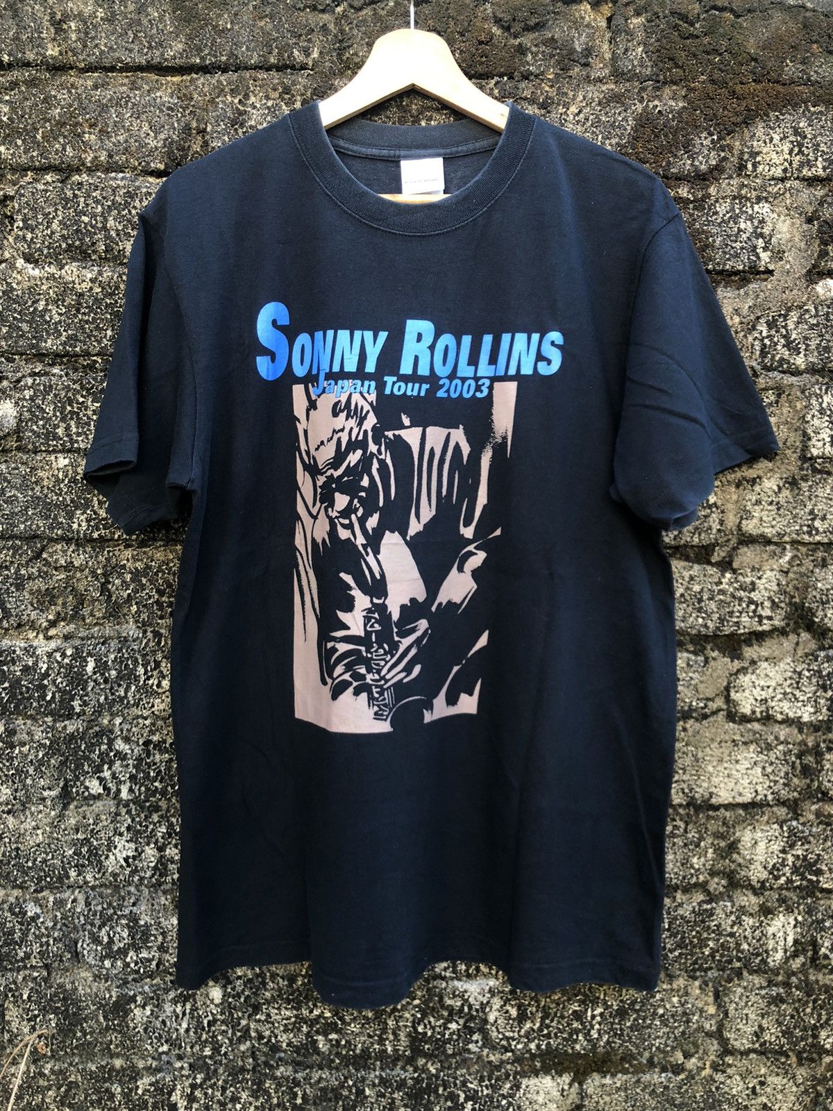 Band Tees × Vintage 2003 Vintage Sonny Rollins American Saxophonist Tshirt Size US L / EU 52-54 / 3 - 1 Thumbnail