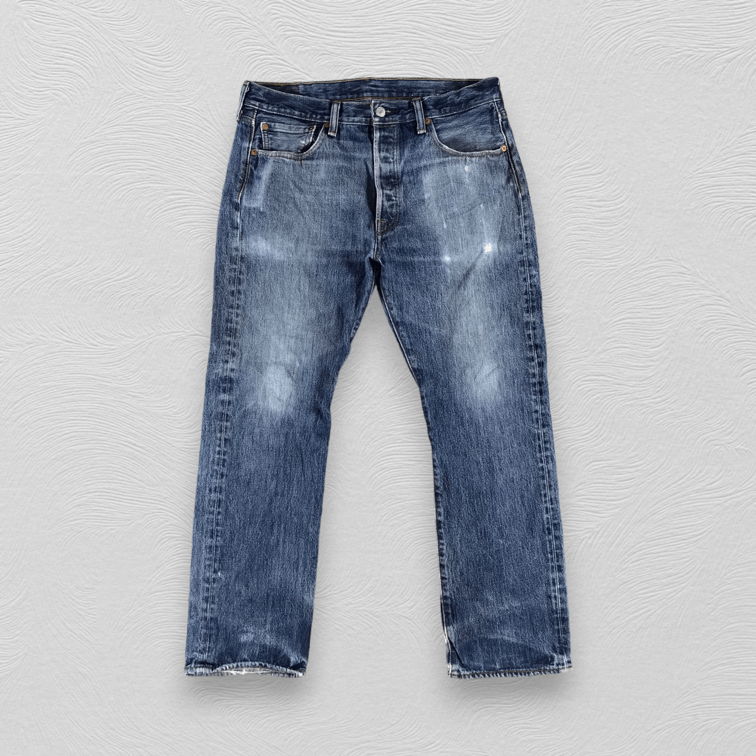 Vintage Levis 501 Jeans Blue Wash Denim KJ937