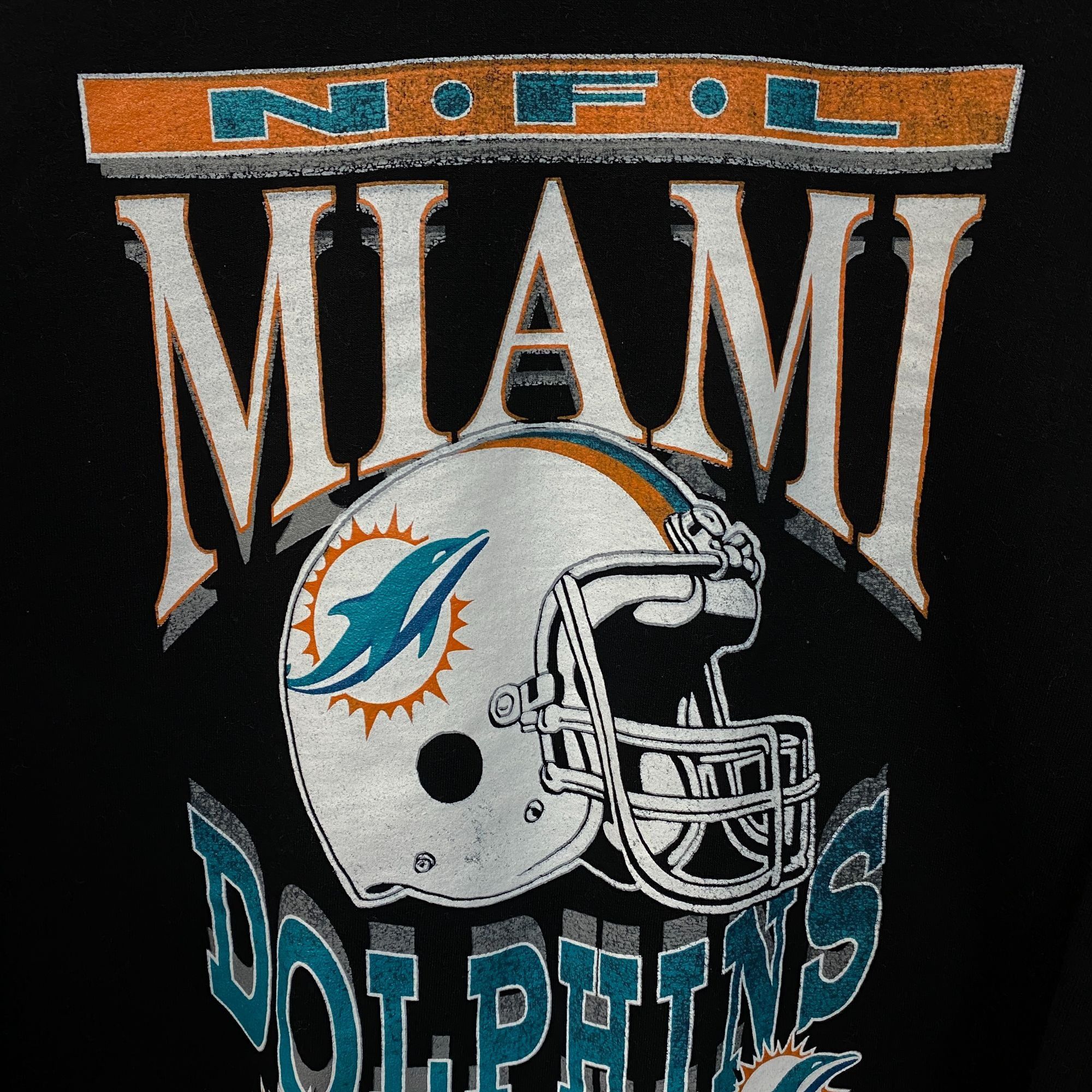 Junk Food Junk Food Clothing Miami Dolphins Helmet Logo Crewneck Sweat Size US M / EU 48-50 / 2 - 2 Thumbnail