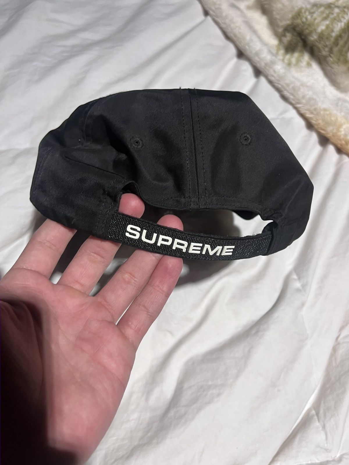 Supreme black supreme hat Size ONE SIZE - 1 Thumbnail