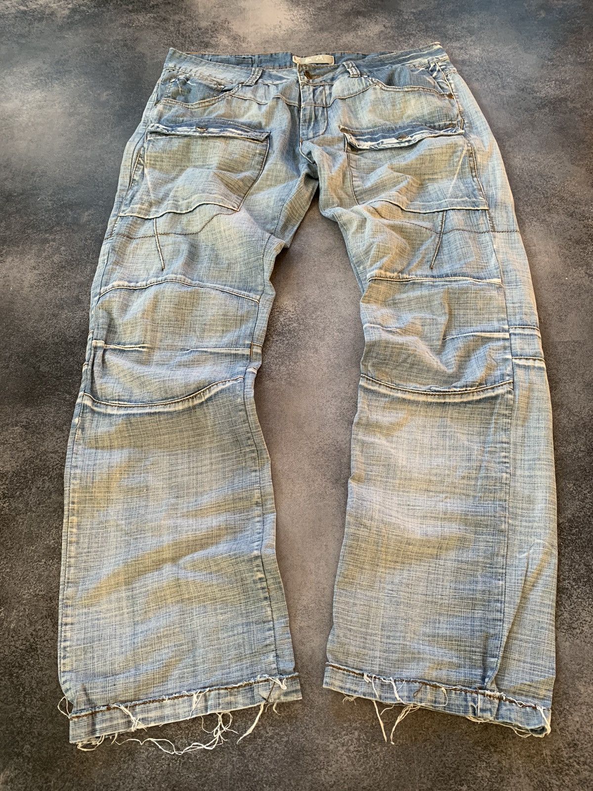 Hysteric Glamour × Japanese Brand Vintage Rick Owens Junya Watanabe Style Washed Jeans Size US 34 / EU 50 - 9 Thumbnail