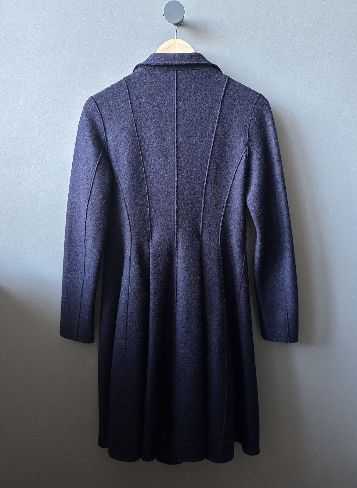 Harris Wharf London Harris Wharf London Wool Double-Breasted Structured Coat Size S / US 4 / IT 40 - 5 Thumbnail
