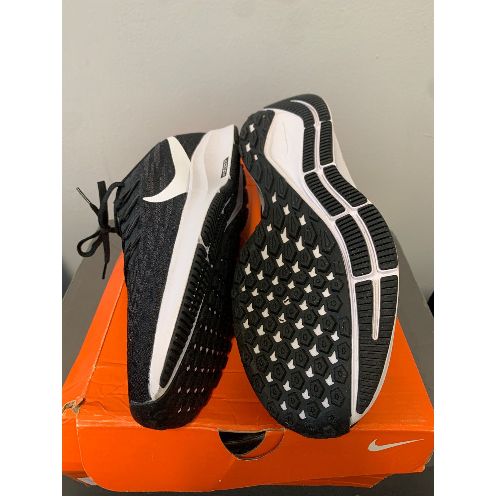 Nike Nike Air Zoom Pegasus 36 Black White Size 8.5 Brand New Size US 8.5 / EU 41-42 - 6 Thumbnail