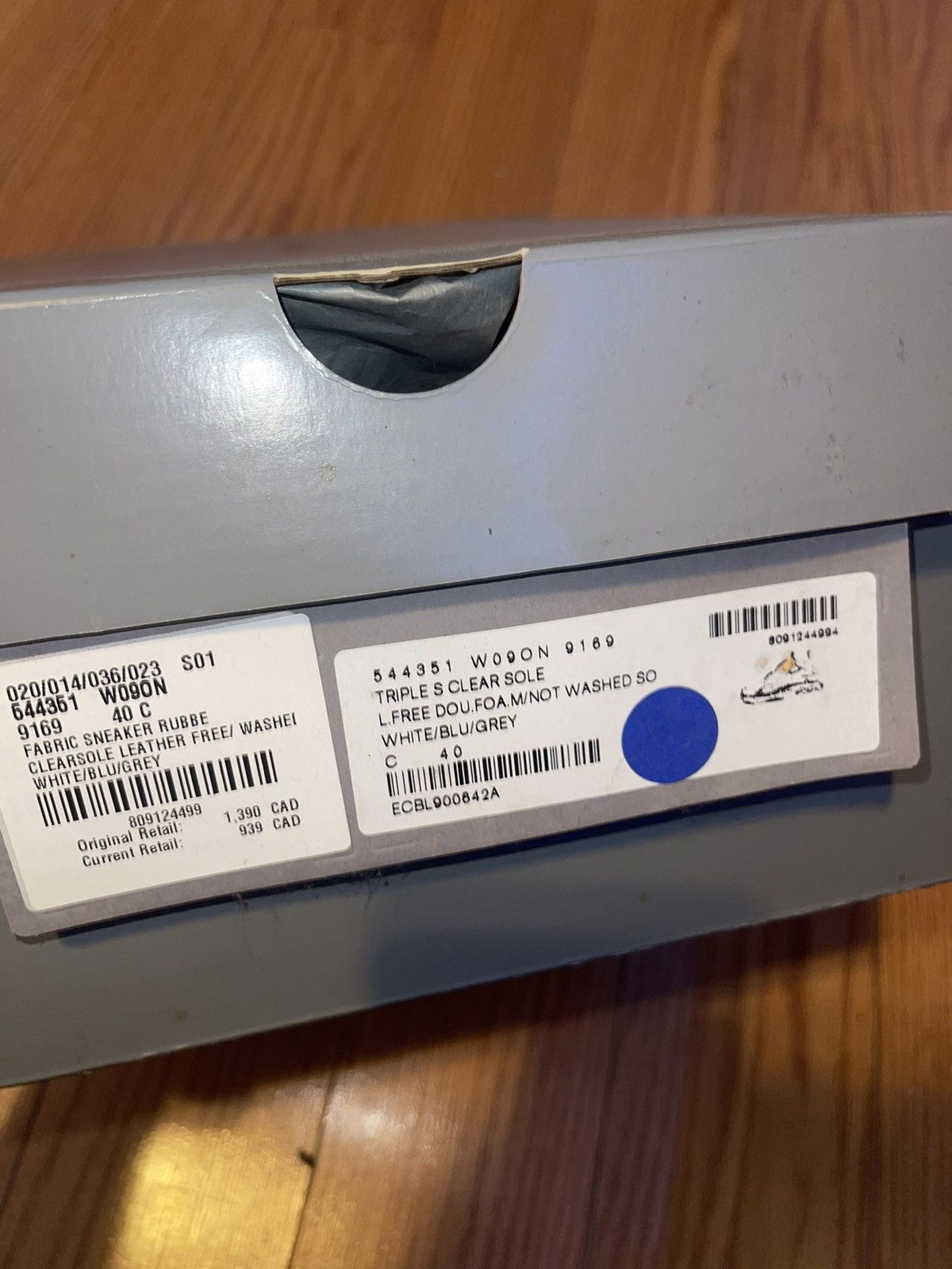Balenciaga BALENCIAGA TRIPLE CLEAR SOLE Size US 7 / EU 40 - 12 Thumbnail
