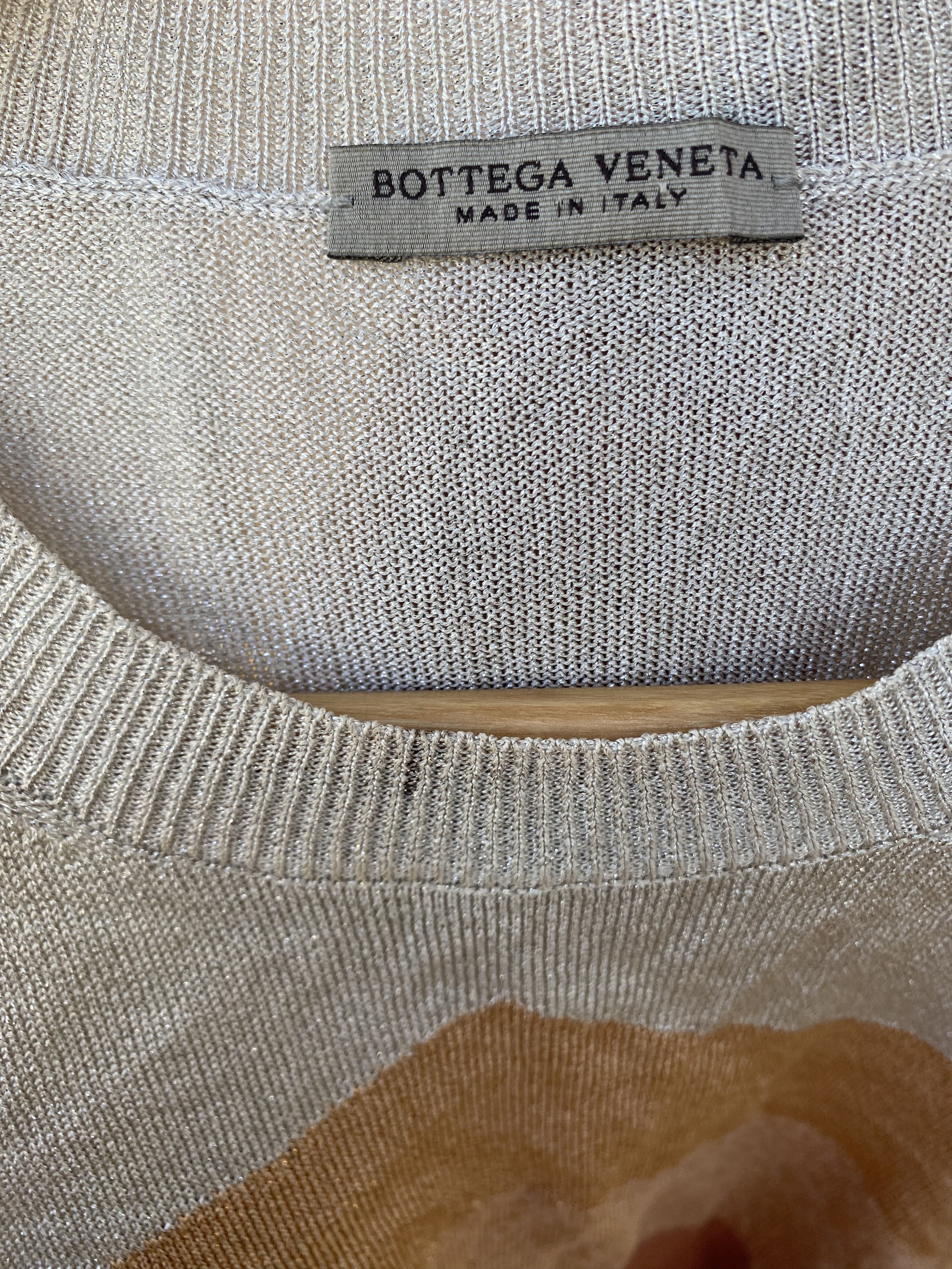 Bottega Veneta Bottega veneta horizontal stripe short sleeve sweater Size M / US 6-8 / IT 42-44 - 4 Thumbnail