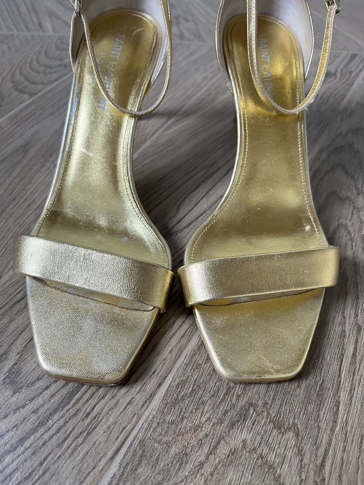 Saint Laurent Paris Saint Laurent Amber Heels Size US 7 / IT 37 - 5 Thumbnail