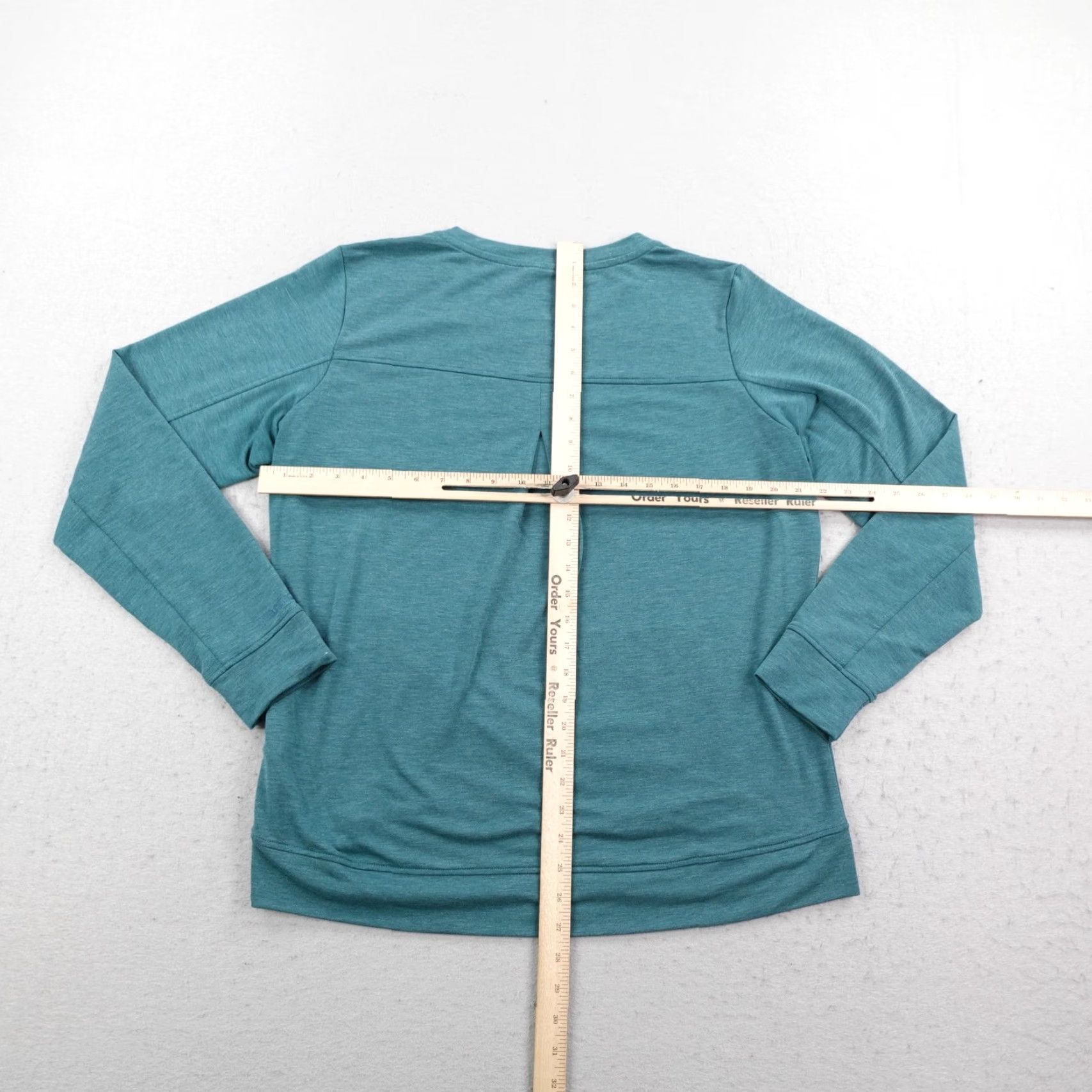Marmot Marmot Sweatshirt Women XL Turquoise Crewneck Pullover Knit Terry Breathable Pockets Logo Solid Size XL / US 12-14 / IT 48-50 - 5 Thumbnail