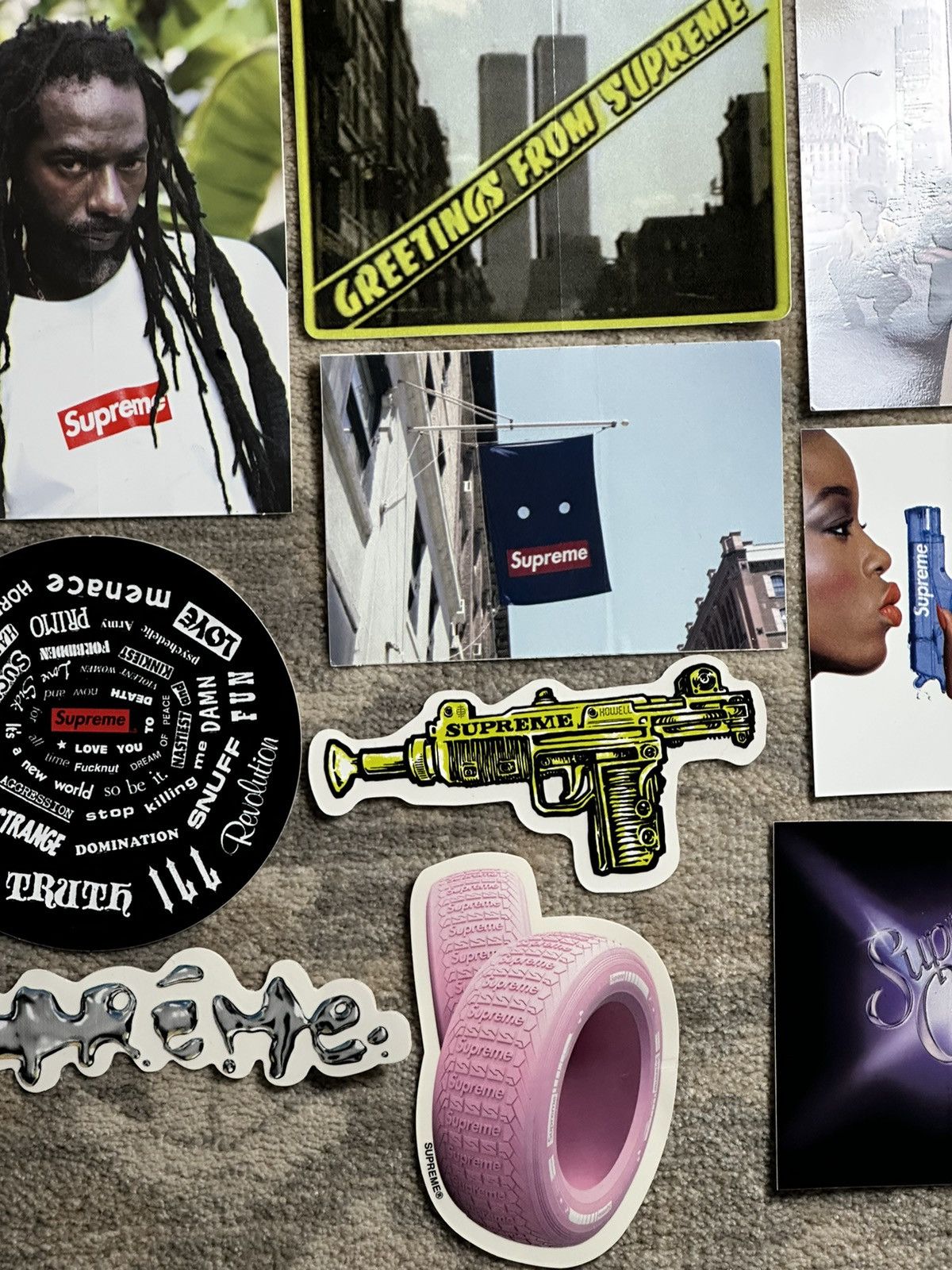 Supreme 10x Supreme Stickers Lot Size ONE SIZE - 4 Thumbnail