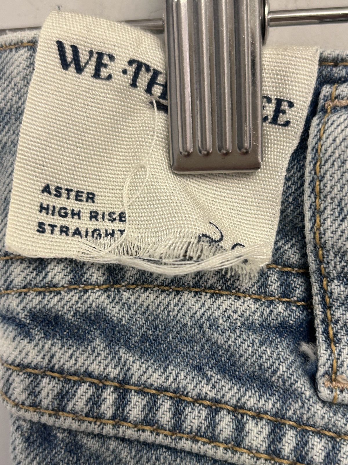 Free People Free People Aster high-rise straight-leg jeans size 26 Size 26" / US 2 / IT 38 - 6 Thumbnail