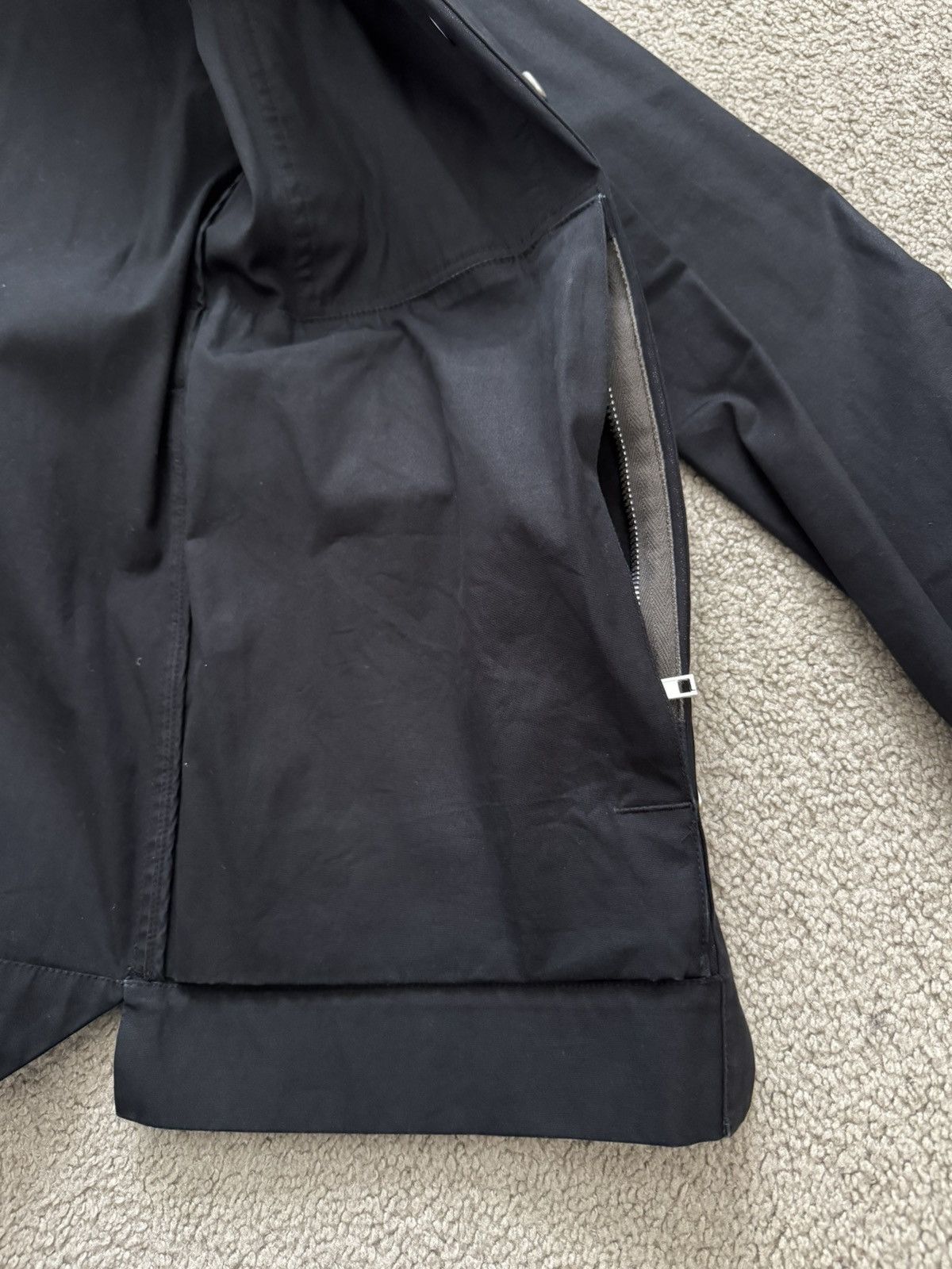 Rick Owens FW21 Rick Owens Mainline Belted Military Cargo Jacket Size US S / EU 44-46 / 1 - 10 Thumbnail