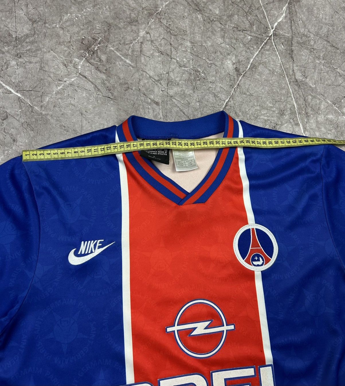 Nike Nike PSG Paris Saint Germain 1995/1996 Vintage Rare Jersey Size US L / EU 52-54 / 3 - 19 Thumbnail