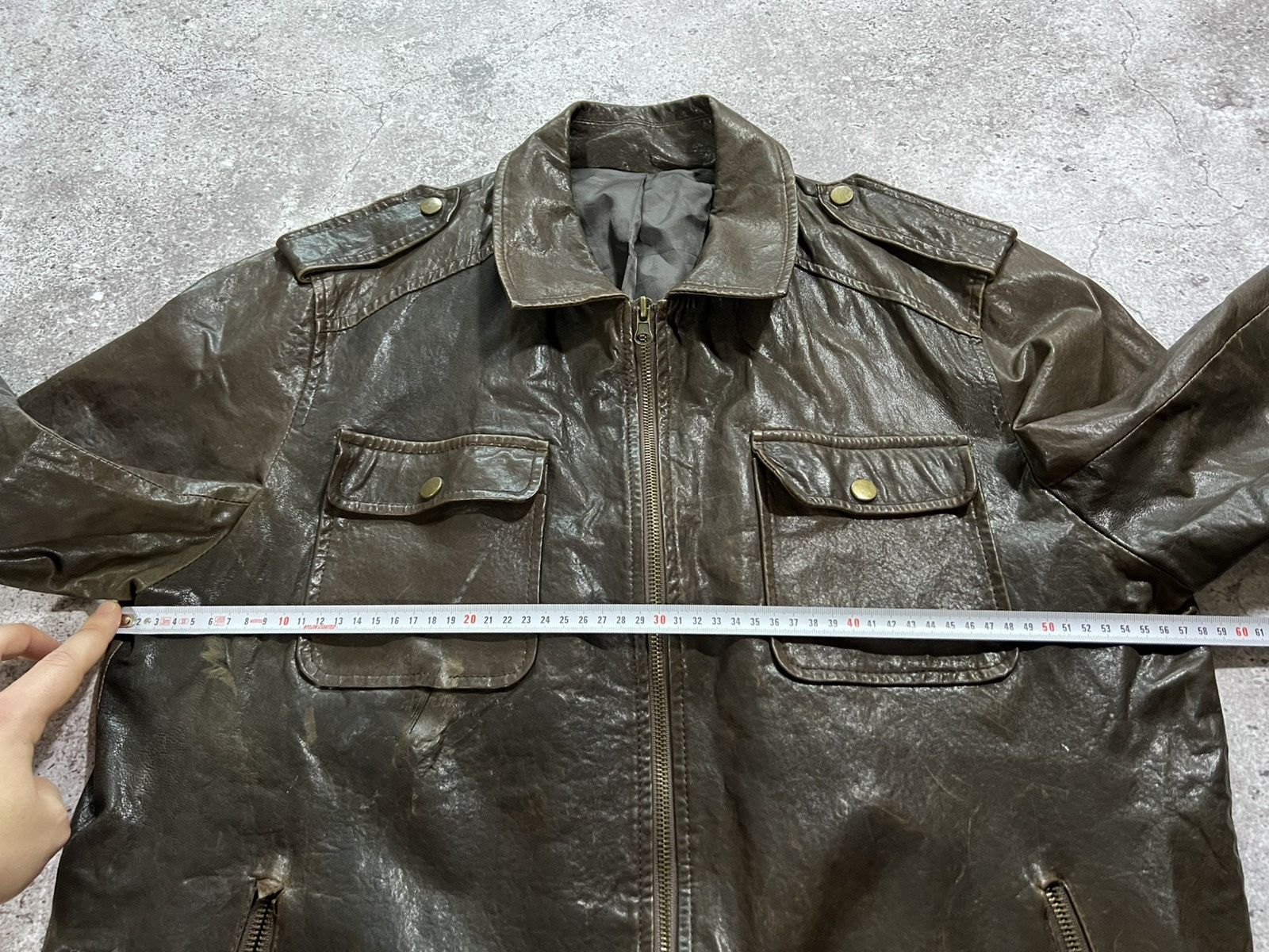 Japanese Brand Vintage Japanese Archival Leather Jacket Opium Style Y2k Size US M / EU 48-50 / 2 - 11 Thumbnail