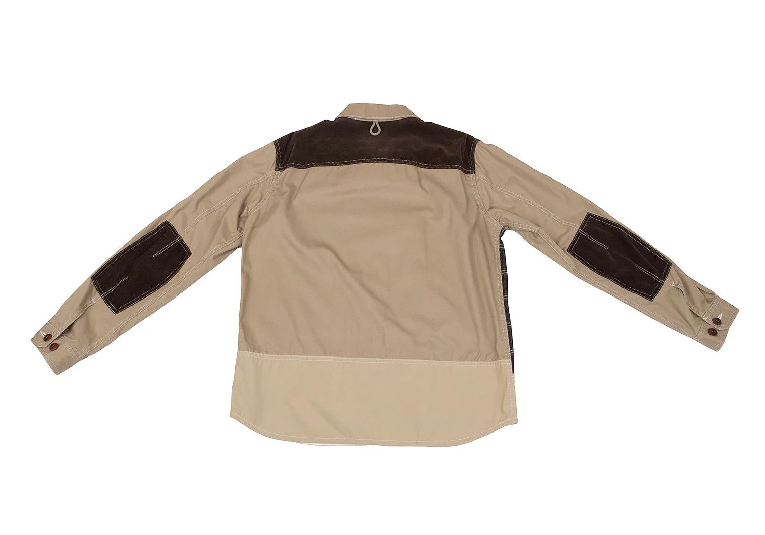 Junya Watanabe Checkered Corduroy Patchwork Zip Jacket in Brown Beige L Size US L / EU 52-54 / 3 - 15 Thumbnail