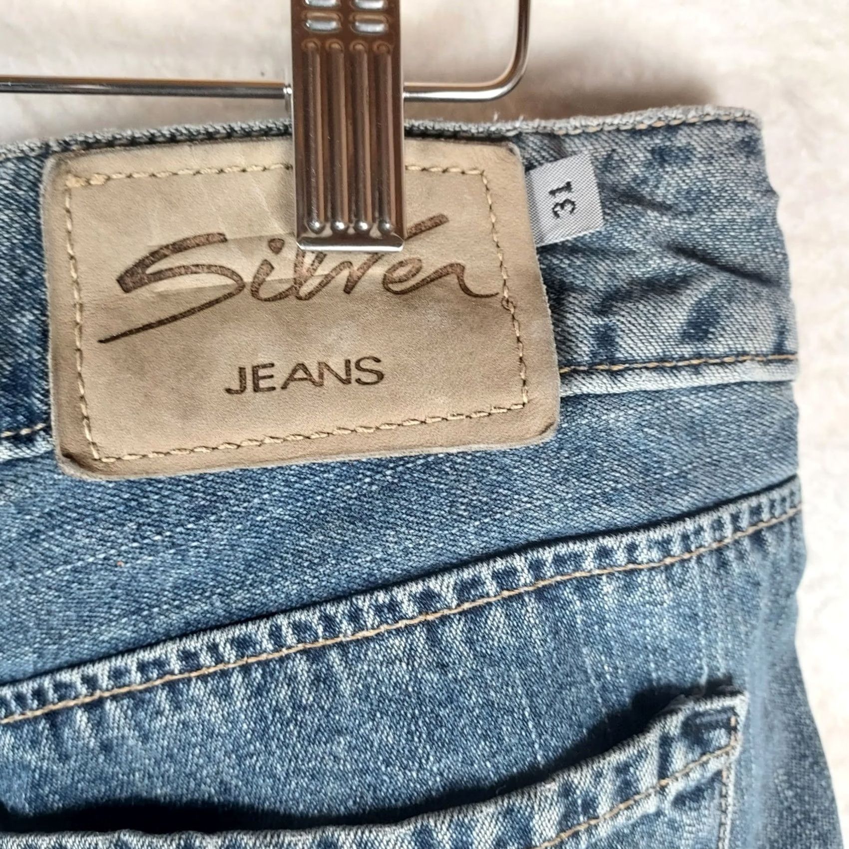 Silver Jeans Co. Silver Jeans Gordie Men’s Jeans 31x32 Relaxed Fit Medium Wash Denim Blue 5-Pocket Logo Straight Modern N/A Size US 31 - 6 Thumbnail