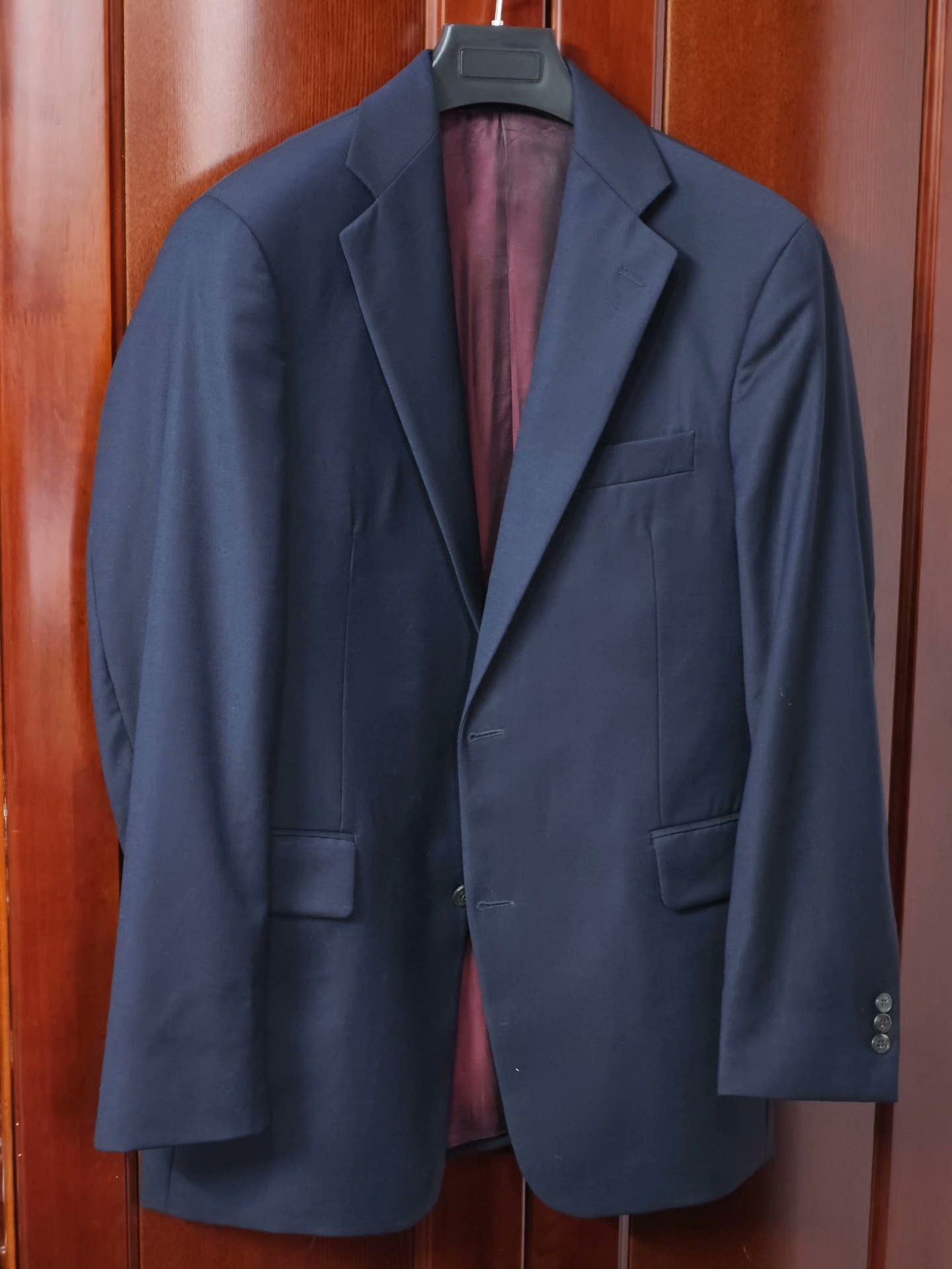Nordstrom Nordstrom Wool Half-Canvas Blazer Size US M / EU 48-50 / 2 - 1 Thumbnail