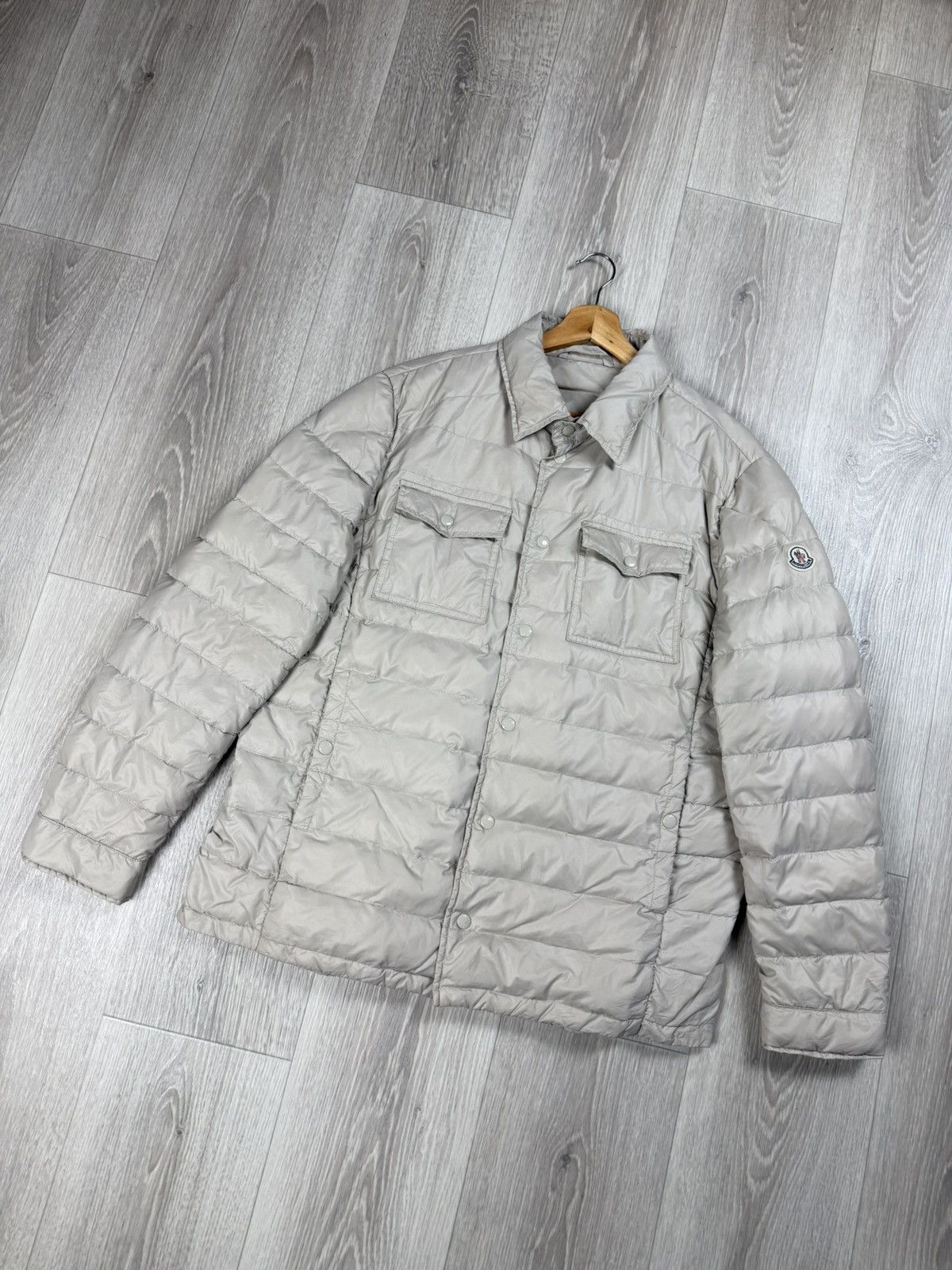 Moncler Moncler Gregoire Giubbotto Light Down Jacket Men's Size 6 Size US L / EU 52-54 / 3 - 3 Thumbnail