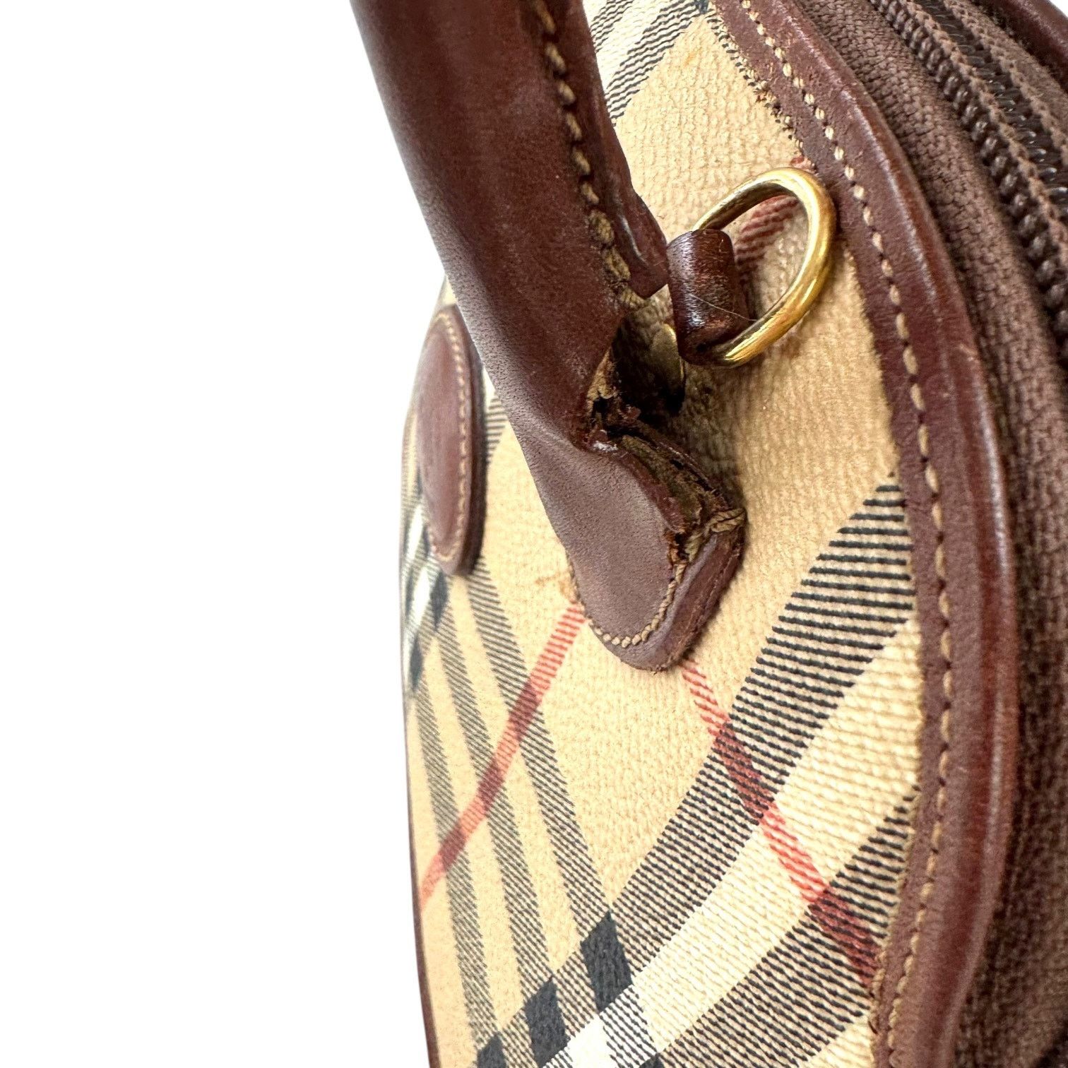 Burberry Burberry Nova Check Shadow Mini Dome Handbag Size ONE SIZE - 12 Thumbnail