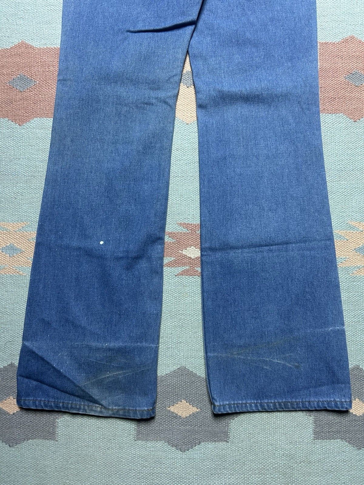 Vintage Vtg 70s Levi’s 517 jeans bootcut flare orange tab USA 32x33 Size US 32 / EU 48 - 2 Thumbnail