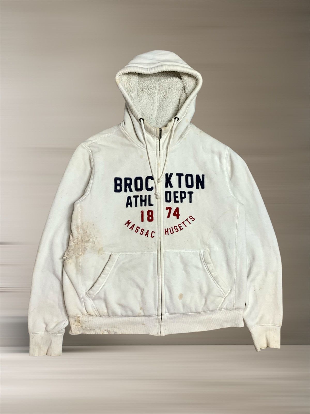 Japanese Brand 2000s polham brockton sherpha broken hooded if six was nine Size US L / EU 52-54 / 3 - 1 Thumbnail