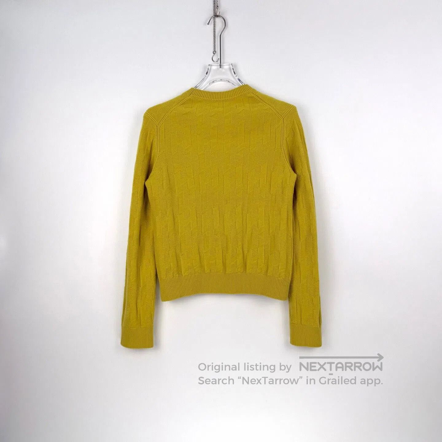 Hermes hermes yellow wool sweater with tags. Size US M / EU 48-50 / 2 - 4 Thumbnail
