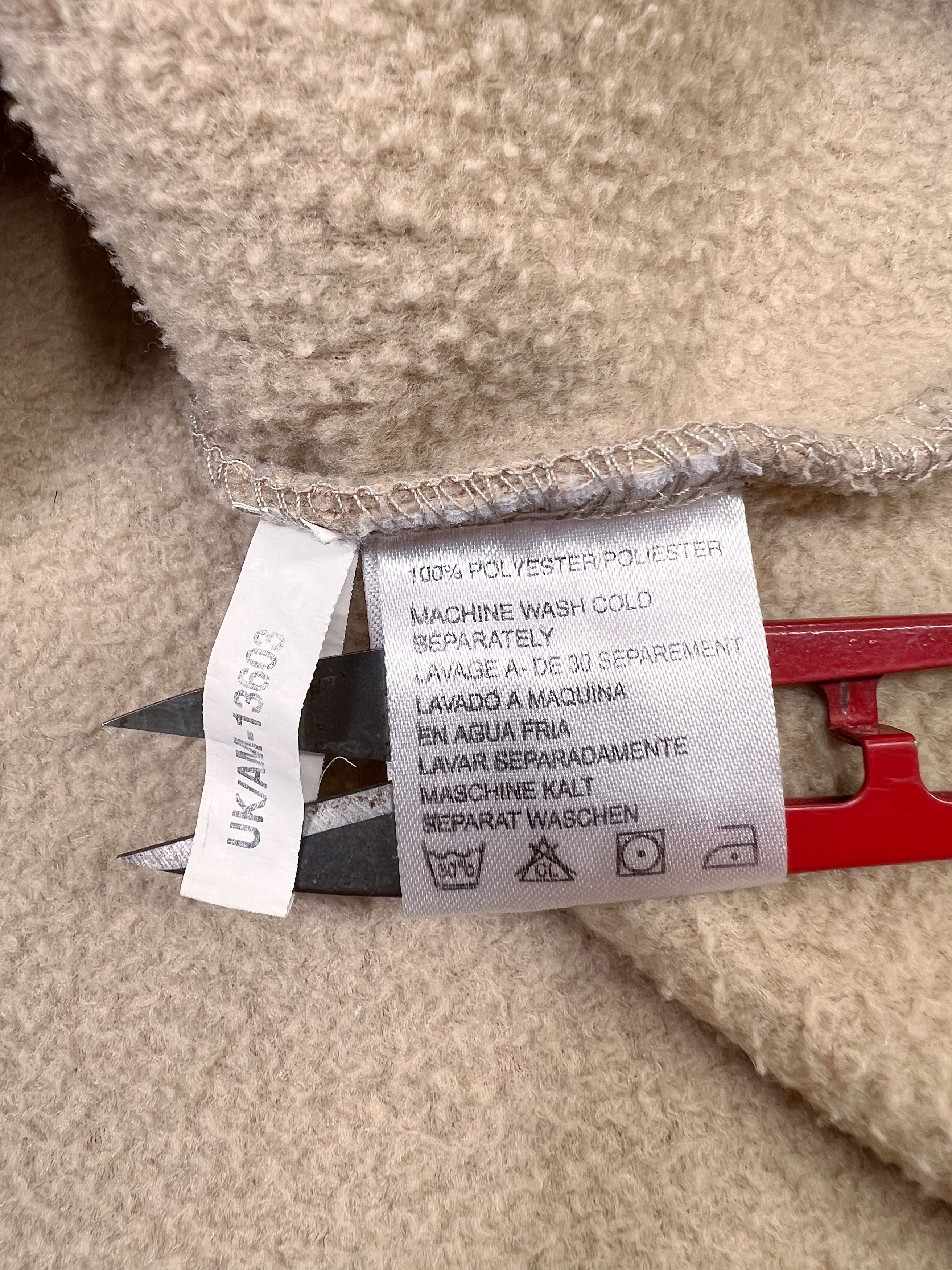 Vintage Vintage Yves Saint Laurent Fleece 1/4 zip Pullover Size US M / EU 48-50 / 2 - 22 Thumbnail