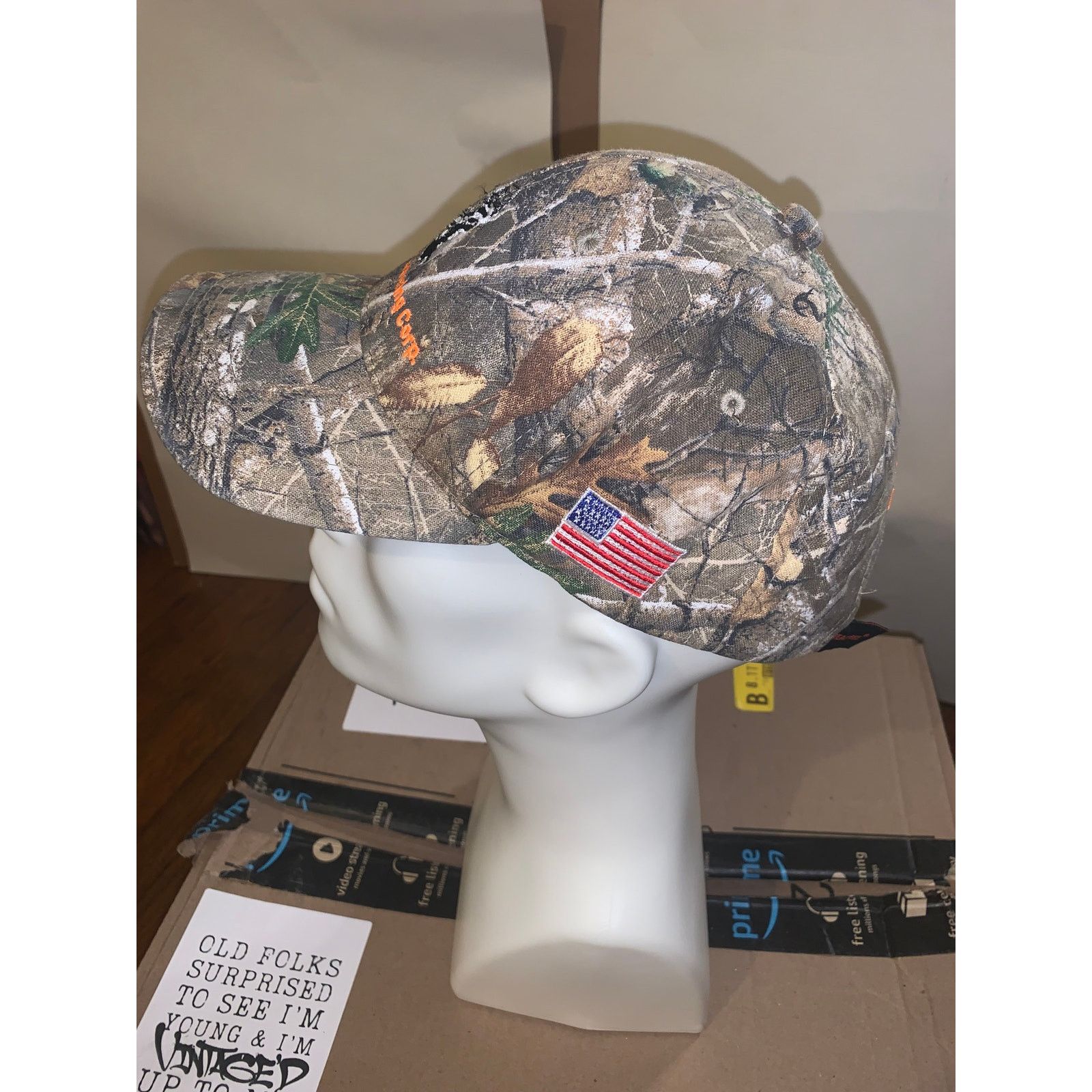 Realtree BD Oil Gathering Corp Realtree Camo Hat Deer Hunting USA Size ONE SIZE - 2 Thumbnail