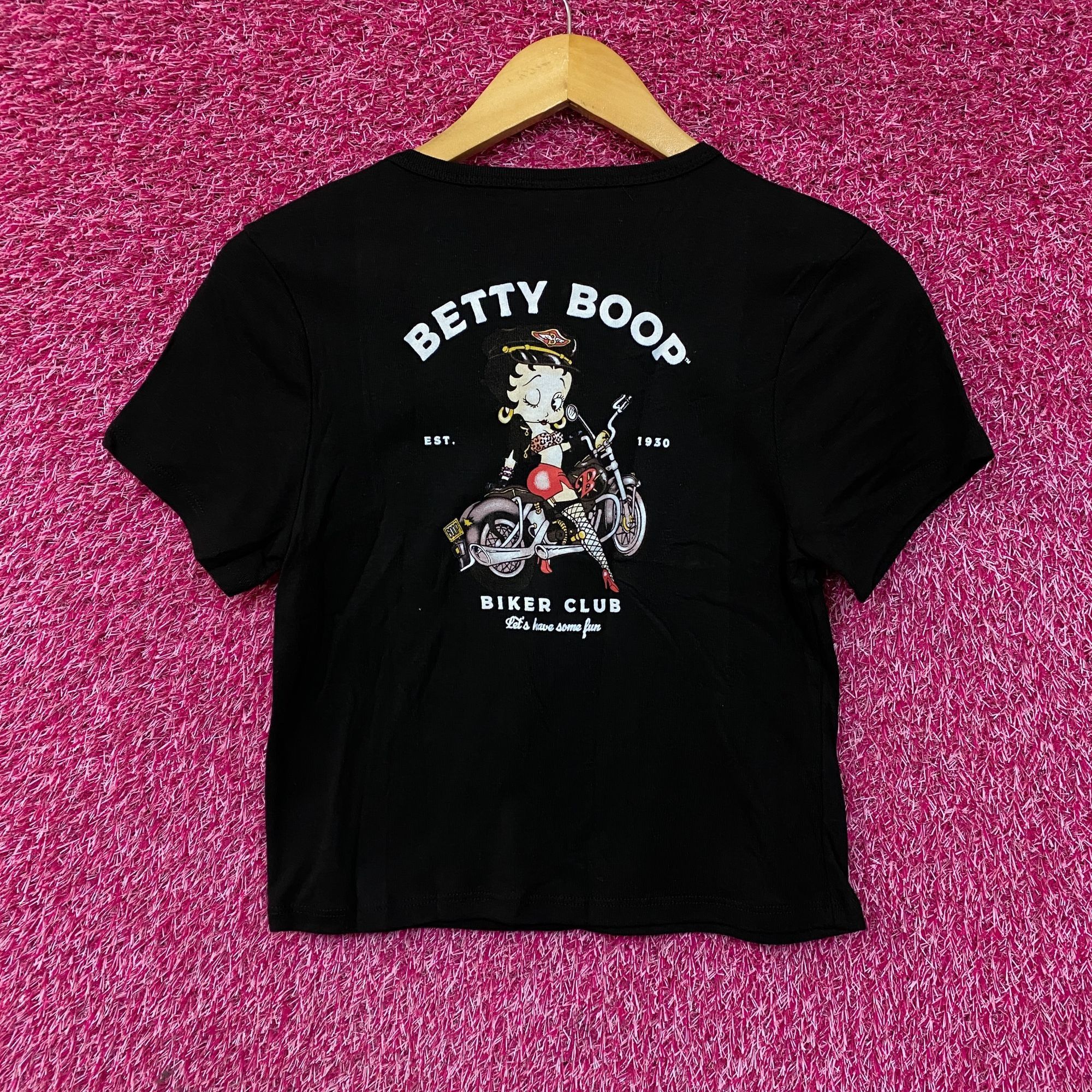 Other Betty Boop Harley Davidson Y2K Style Croptop Large Size L / US 10 / IT 46 - 3 Thumbnail