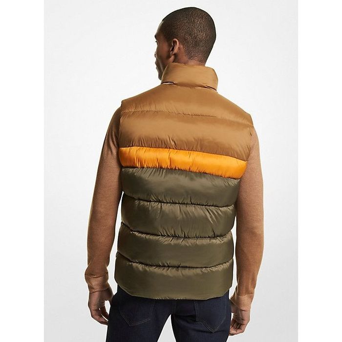 Michael kors best sale vest mens brown