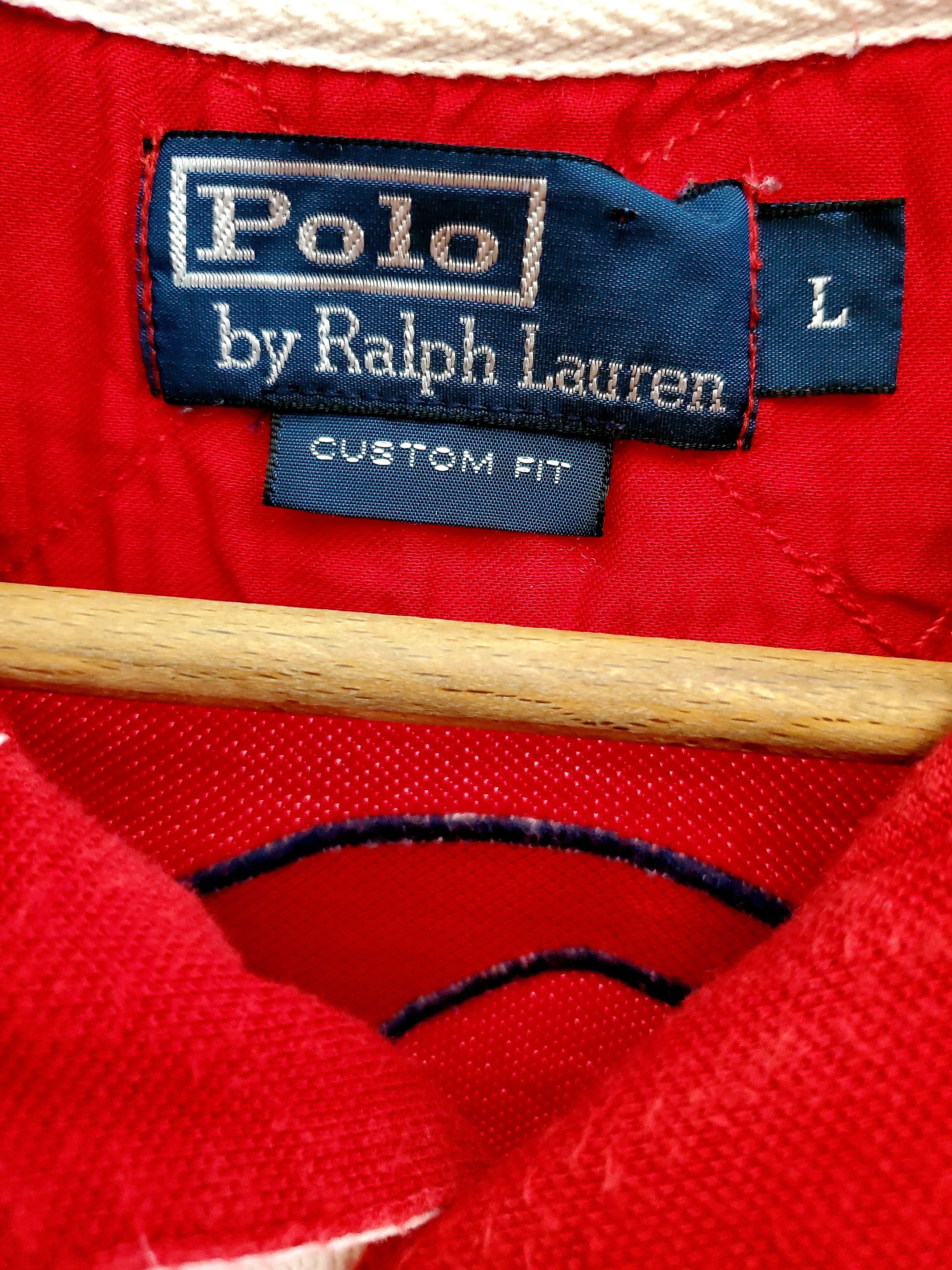 Polo Ralph Lauren × Vintage Polo Ralph Lauren Polo Shirt #2 Chief Keef Style Big Pony L Size US L / EU 52-54 / 3 - 5 Thumbnail