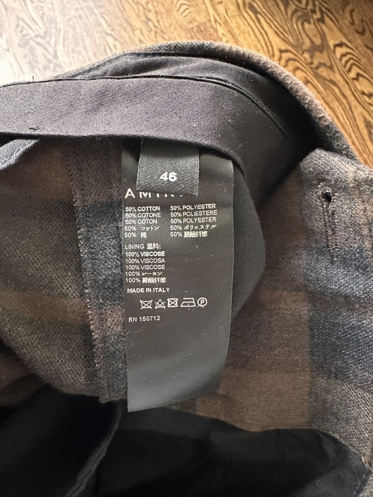 Amiri AMIRI check pants Size US 30 / EU 46 - 6 Thumbnail