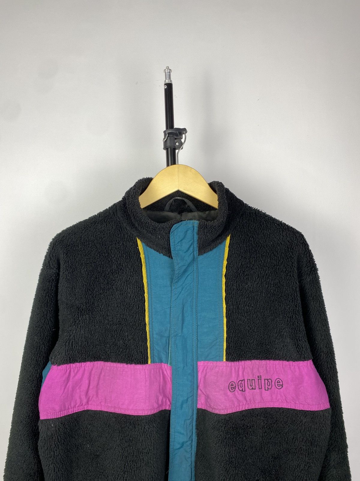Helly Hansen × Vintage Vintage 90's Helly Hansen Fleece Sherpa Zip Jacket Size US L / EU 52-54 / 3 - 2 Thumbnail