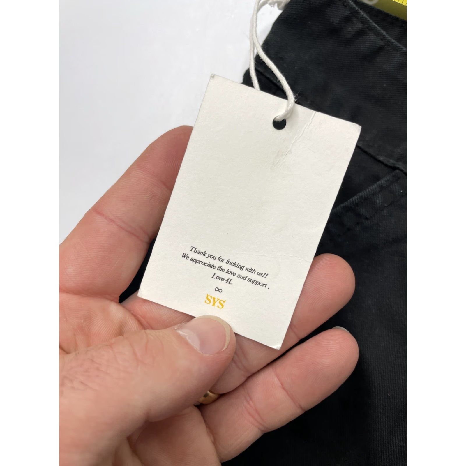 Vintage NWT Systemic Cargo Pants Black Mens Small Streetwear Pants Mens Small Black Cargo Pants NWT Systemic Mens Cargo Pants Black Streetwear Pants Size US 29 - 6 Thumbnail