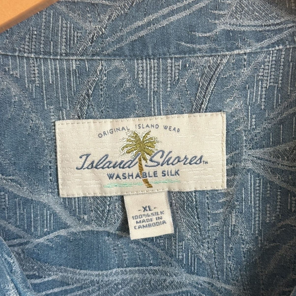 Vintage Vintage Island Shores Washable Silk Hawaiian Shirt Size XL Size US XL / EU 56 / 4 - 4 Thumbnail