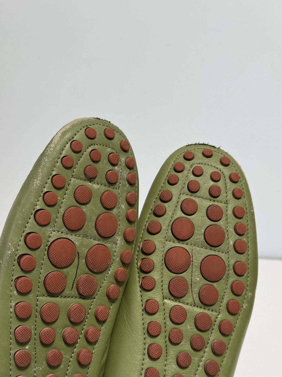 Missoni Missoni Women’s Leather Driving Loafers Green Zigzag 38 EU Size US 8 / IT 38 - 14 Thumbnail