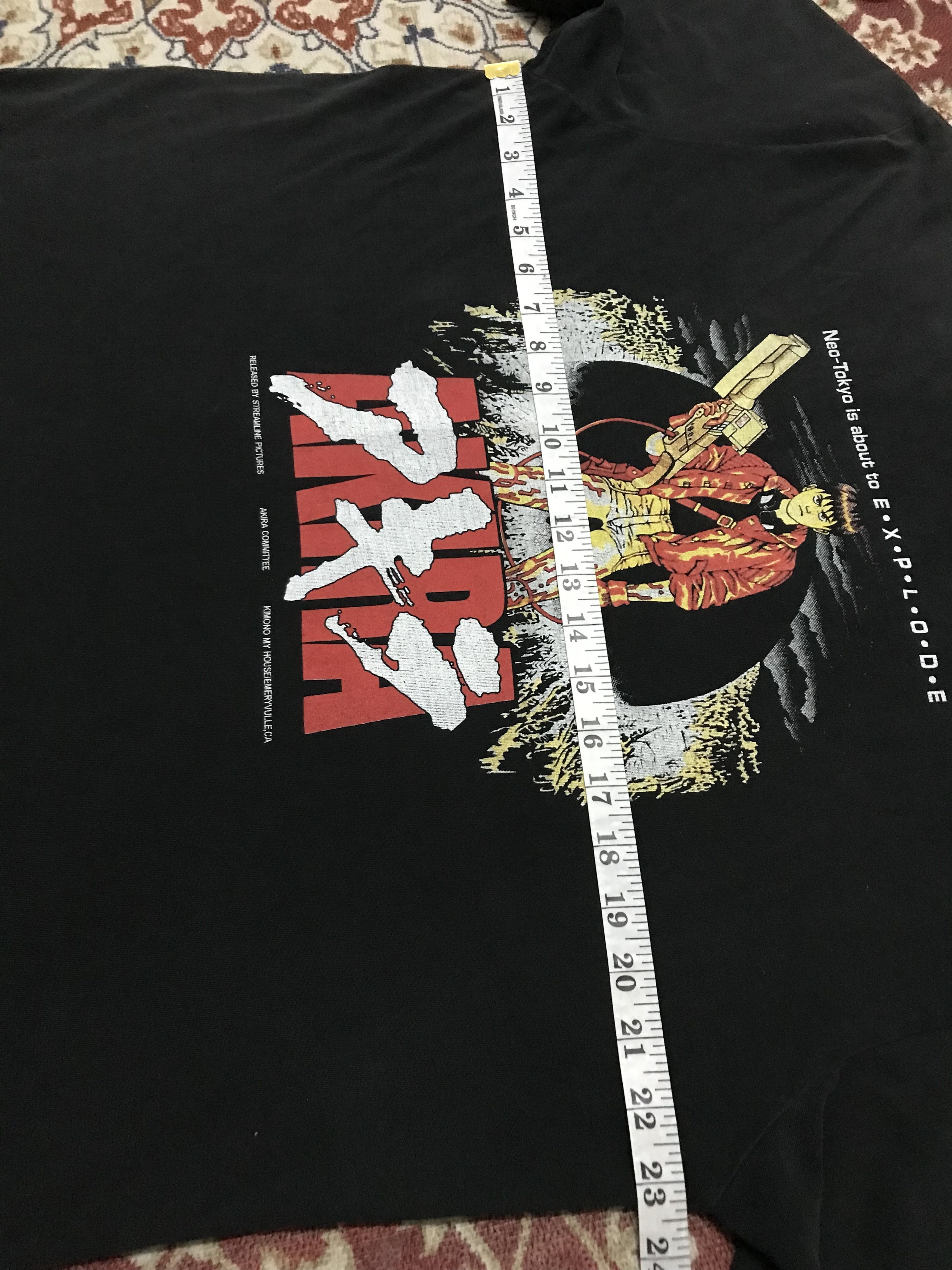 Japanese Brand Bootleg Akira Committee Distress Neck Size US L / EU 52-54 / 3 - 11 Thumbnail